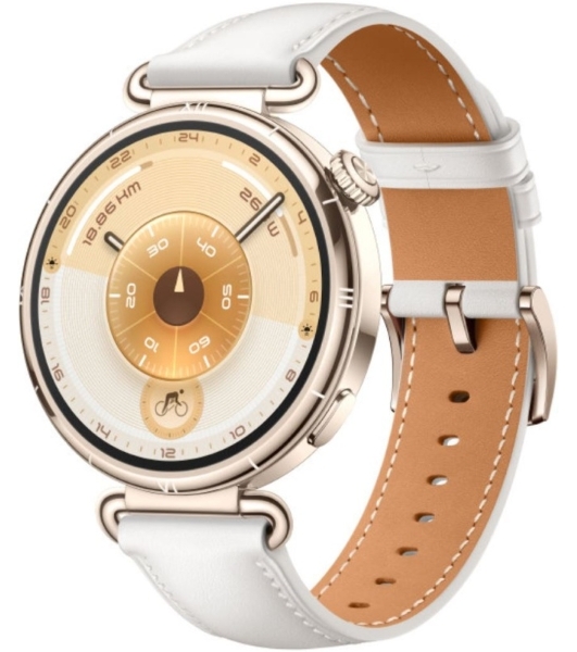 Умные часы HUAWEI Watch GT 6 KSU-B19, 1.32' AMOLED, 4G, Wi‑Fi, Bluetooth, NFC, 5 ATM/IP69, белый