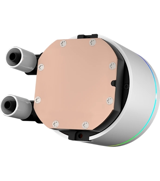 Система охлаждения Water Cooling System PCCooler DA360 Pro ARGb WH (300W, 360мм, белый, ARGb/Fans: 3x120мм, 75.8CFM, 33.7dBA, 2200RPM/Pump height 57мм, 28dBA, 3000RPM, Rad thickness 27мм/S: 1851, 1700, 1200, 20XX, 115X, AM5, AM4)