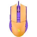 Мышь проводная A4Tech Bloody L65 Max желтый/фиолетовый, 12000 dpi, USB, кнопки - 7, фото 1