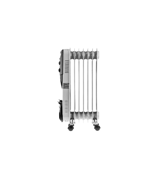 Обогреватель масляный Neoclima NC 9307 белый/черный, 1500 Вт, 15 м2, термостат 28742