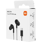 Проводные наушники Xiaomi Type-C Earphones черный, внутриканальные, USB Type-C, фото2