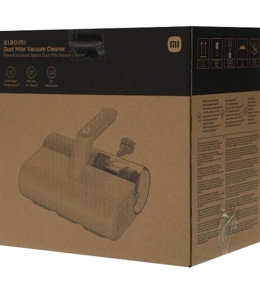 Пылесос ручной Xiaomi Dust Mite Vacuum Cleaner EU MJCMY02EU белый, 169/350 Вт, уборка сухая, пылесборник контейнер 0,4 л