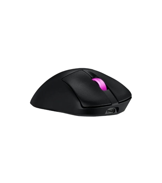 Мышь беспроводная/проводная ASUS ROG Keris II Origin чёрный, 42000 dpi, USB Type-A, радиоканал, Bluetooth, кнопки - 5