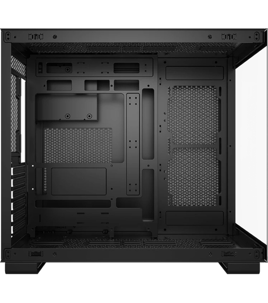 Компьютерный корпус без блока питания PCCOOLER C3 T500 BK, Panoramic Mid Tower, Black, TG, 0.7 SPCC, no fans ATX, mATX, mITX 175/400/200мм 1x2.5', 2x3.5', 6xPCI 1xUSB-C 3.1, 2xUSB-A 3.0 415x295x368mm