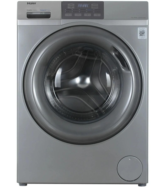 Стиральная машина Haier HW60-BP12919AS серебристый, загрузка фронтальная 6 кг, 1200 об/мин., класс: A+++