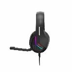 Гарнитура Marvo H8618 Tactic 40 чёрный, проводная, USB, микрофон с шумоподавлением, RGB-подсветка, фото3