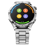 Умные часы Mibro GT, 1.43' AMOLED, Bluetooth 5.3, 5ATM, серебристый, фото4