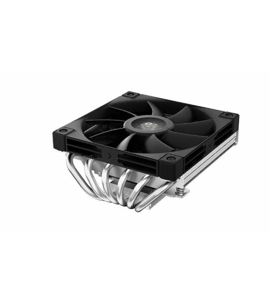Кулер для процессора DEEPCOOL AN600 черный, 120 мм, алюминий, 1850 об/мин, 24.2 дБ, 4 pin, 180 Вт, 67 мм