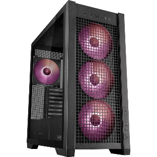 Компьютерный корпус ASUS TUF GAMING GT302 TG ARGb черный (90DC00I0-B19000) GT302/ARGb FANS/BLK