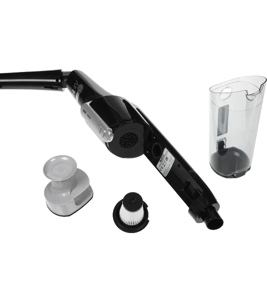 Пылесос вертикальный Tefal TY6545RH черный, питание от аккумулятора, уборка сухая, пылесборник 0.65 л