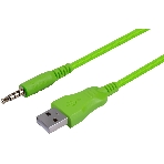 Гарнитура Defender Toxic чёрный, проводная, USB / mini jack 3.5 мм, подсветка, фото7