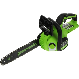 Цепная пила аккумуляторная Greenworks GD24CS30, 24V, 30 см, бесщеточная, без АКБ и ЗУ [2007007]