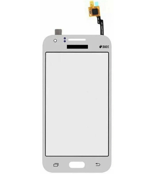 Сенсорное стекло (тачскрин) для Samsung Galaxy J1 SM-J100, белое