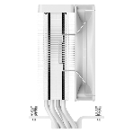 Кулер для процессора Cooler Ocypus Delta A40 WH ARGb белый 120мм алюминий+медь 2000rpm 29db 4-pin 220W 156мм, фото4