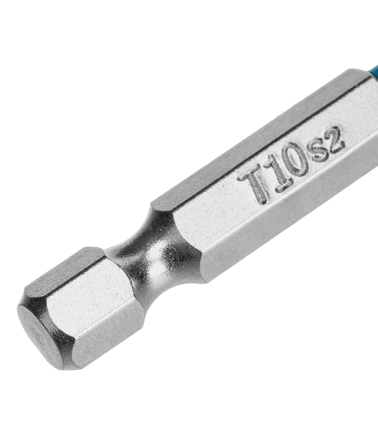 Бита Gross Torx 10х50 мм, сталь S2, шестигр., 10 шт.