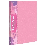Папка с 20 прозрачными вкладками Бюрократ Pastel PAST20PINK A4, пластик, 0.5мм, торцевой карман с бумажной вставкой, розовый, фото 1