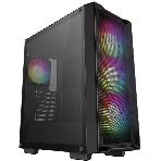 Компьютерный корпус Deepcool CC560 MESH V2 черный без БП ATX 4x120мм 5x140мм 2xUSB 3.0 audio bott PSU, фото 1