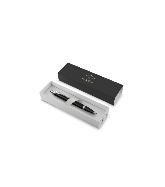 Ручка шариковая Parker IM Core K321 (CW1931665) Black CT, M, синие чернила, подарочная коробка