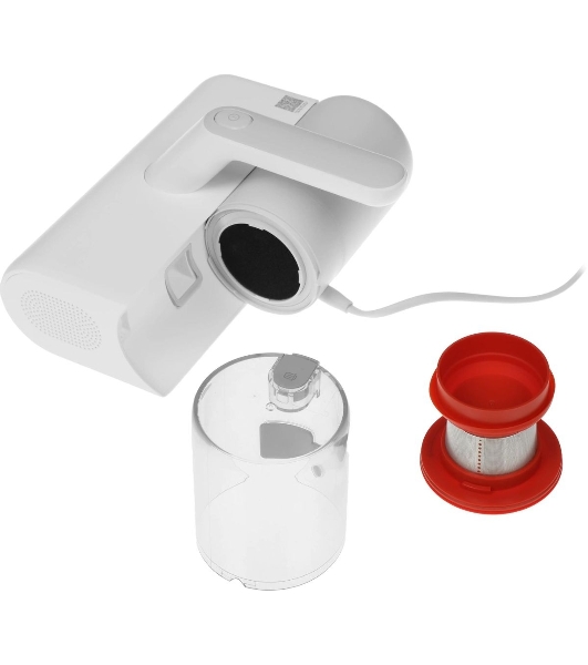 Пылесос ручной Xiaomi Dust Mite Vacuum Cleaner EU MJCMY02EU белый, 169/350 Вт, уборка сухая, пылесборник контейнер 0,4 л
