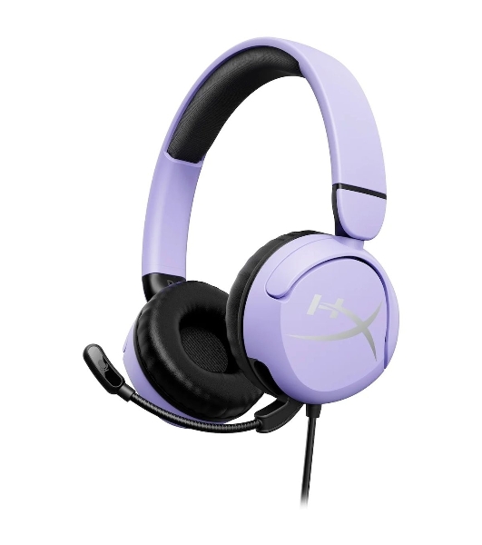 Гарнитура HyperX Cloud Mini Multi Lavender, беспроводная + проводная, Bluetooth, до 25 ч