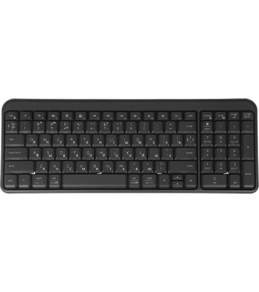 Клавиатура Logitech K251 беспроводная, Bluetooth, чёрный