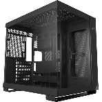 Компьютерный корпус без блока питания PCCOOLER C3 T500 BK, Panoramic Mid Tower, Black, TG, 0.7 SPCC, no fans ATX, mATX, mITX 175/400/200мм 1x2.5', 2x3.5', 6xPCI 1xUSB-C 3.1, 2xUSB-A 3.0 415x295x368mm, фото6