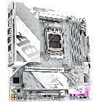 Материнская плата Gigabyte X870M AORUS ELITE WIFI7 ICE, AM5, AMD X870, 4xDDR5, 2xSATA, 2xM.2, 1xPCIe 5.0 x16, 1xPCIe 4.0 x16, 1xHDMI, 1x2.5Gb LAN, Wi-Fi 7, Bluetooth 5.4, 2xUSB-C 40Gbps (USB4), 2xUSB-A 10Gbps, 4xUSB-A 5Gbps, 4xUSB-A 2.0, 3x3.5 мм + S/PDIF оптический, 7.1, белый, mATX, фото3