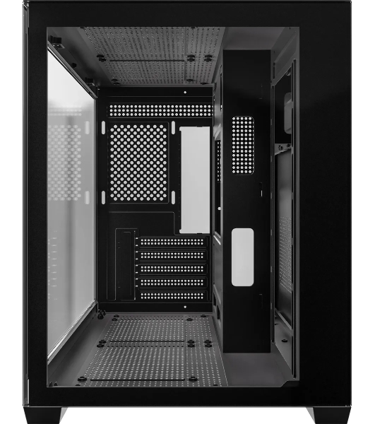 Компьютерный корпус Accord ACC-ZMS03B черный без БП mATX 3x120мм 1xUSB2.0 1xUSB3.0 1xUSB3.1 audio