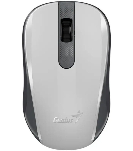 Мышь беспроводная Genius NX-8008S белый/серый, 1200 dpi, радиоканал, USB, кнопки - 3