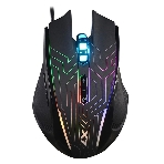 Мышь проводная A4Tech X87 черный, 2400 dpi, USB, кнопки - 8, фото 1