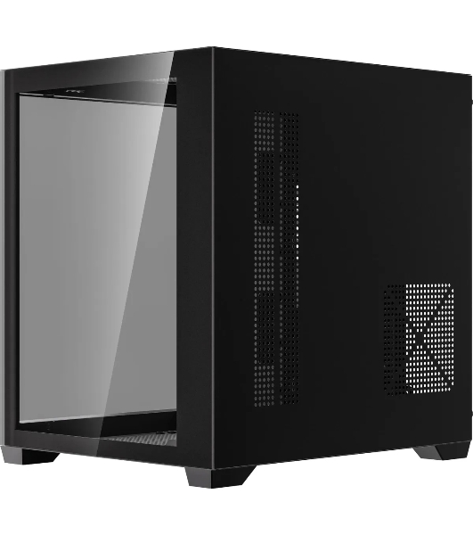 Компьютерный корпус Accord ACC-ZMS03B черный без БП mATX 3x120мм 1xUSB2.0 1xUSB3.0 1xUSB3.1 audio