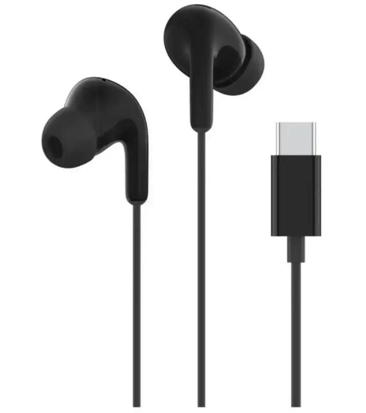 Проводные наушники Xiaomi Type-C Earphones черный, внутриканальные, USB Type-C