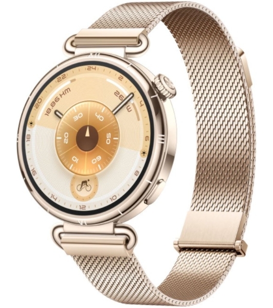 Умные часы HUAWEI Watch GT 6 KSU-B19, 1.32' AMOLED, 4G, Wi‑Fi, Bluetooth, NFC, 5 ATM/IP69, золотой