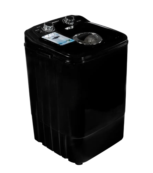 Стиральная машина Horizont WM-4601W черная, загрузка вертикальная 4.6кг, класс: A