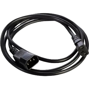 Шнур питания NTSS NTSS-PC13143 C13-С14 проводник.:3x1мм2 1м 220/250В 10А черный