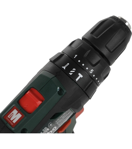 Дрель-шуруповерт Metabo PowerMaxx SB, 10,8 В, 2 Ач, 34 Нм, щеточный, ударный