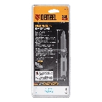 Нож складной Denzel, многоцелевой, системы Liner-Lock, с накладкой G10 на прямой рук-ке+стеклобой 79208, фото5