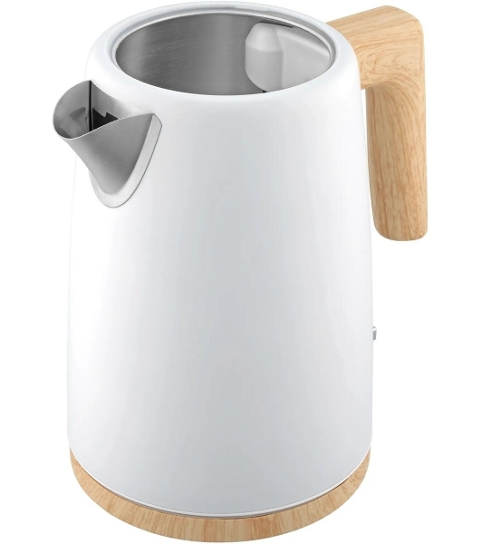 Чайник электрический Vitek VT-1154 1.7л. 2200Вт белый/дерево