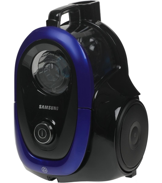 Пылесос Samsung VC18M21A0SB/EV синий/черный, 380/1800 Вт, уборка сухая, пылесборник контейнер 1.5 л