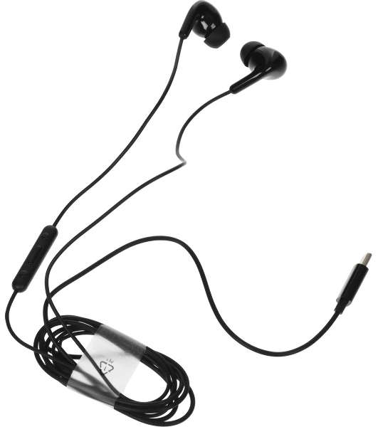 Проводные наушники Xiaomi Type-C Earphones черный, внутриканальные, USB Type-C