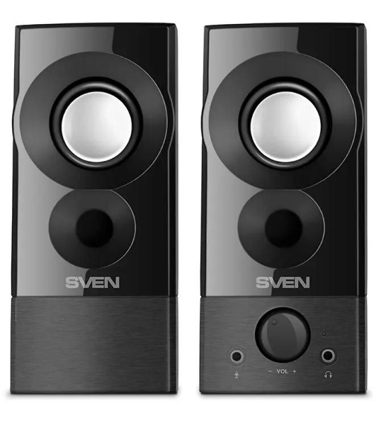 Акустическая система SVEN 357, черный (6 Вт, питание USB)