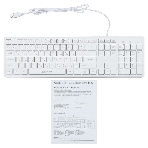 Клавиатура проводная Oklick 500M, USB, белый, фото4