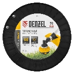 Леска для триммера Denzel двухкомпонентная звезда, 4,0 мм х 93 м, на DIN катушке EXTRA CORD, фото4