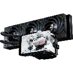Водяное охлаждение для процессора Thermalright Wonder Vision 360 Turbo (360мм, LED, Black, ARGB/Fans: 3x120мм, 120.38CFM, 44.7dBA, 3000RPM/Pump height 107мм, 6400RPM, Rad thickness 27мм/S: 1700, 1200, 1851, 115X, 2011, 2066, AM5, AM4), фото 1