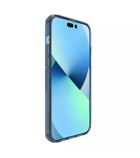 Чехол Nature TPU Pro Magnetic Case, синий, (AP IP15 Plus)