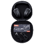 Беспроводные наушники MEG HEA400BL, Bluetooth 6.0, до 75 ч, ANC Hybrid, Multipoint, черный, фото2
