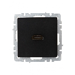 Розетка HDMI IEK BRITE РHDMI-0-БрЧ черный, фото4