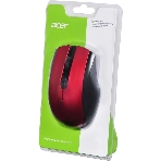Мышь беспроводная Acer OMR032 черный/красный, 1600 dpi, радиоканал, USB, кнопки - 4, фото6