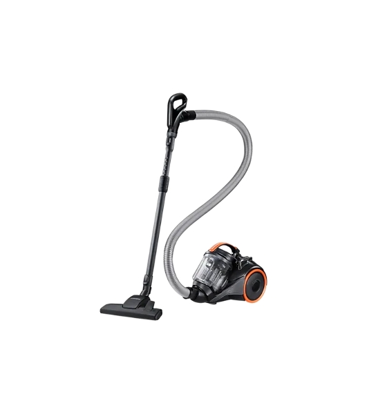 Пылесос Samsung VC15K4136VL/EV черный/оранжевый, 390/1500 Вт, уборка сухая, пылесборник контейнер 1.3 л