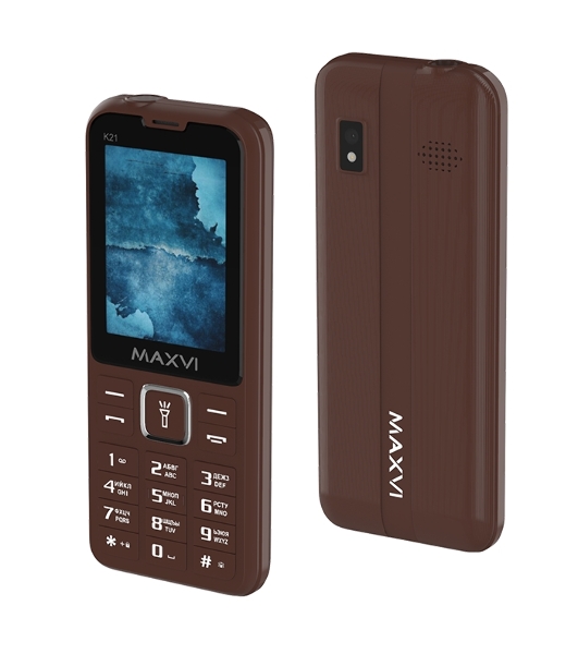 Мобильный телефон Maxvi K21 шоколадный